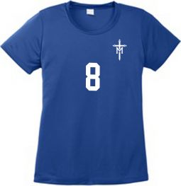 Women's Sport-Tek Tee, Royal